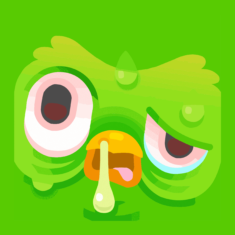 duolingo sick logo