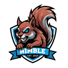 Squirrel Mascot Logo SVG PNG Vector